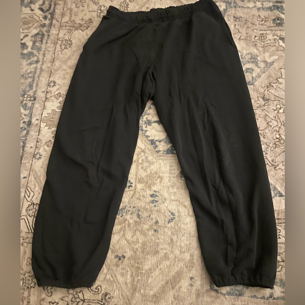 Baggy Basic Black Sweatpants